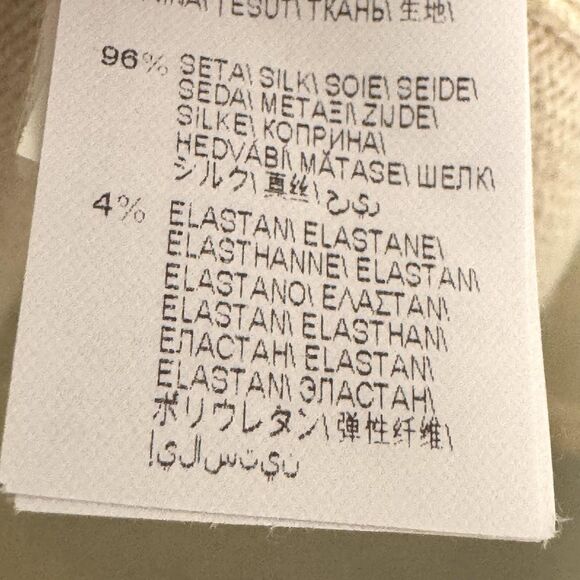 Brunello Cucinelli Cardigan Womens Small Cashmere Silk Insert Made in Italy - Picture 7 of 10